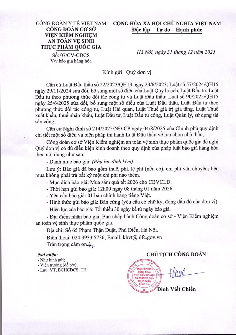 CV báo giá 14.1-1